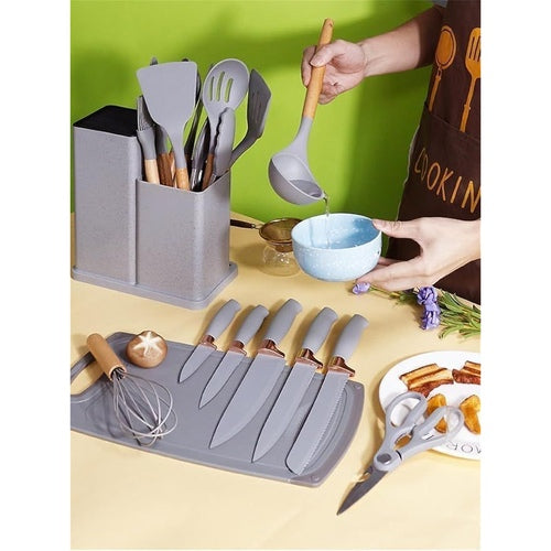 KITCHEN UTENSILS 19 PC