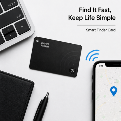 Bluetooth Smart Finder Card for Wallet, Keys & Luggage