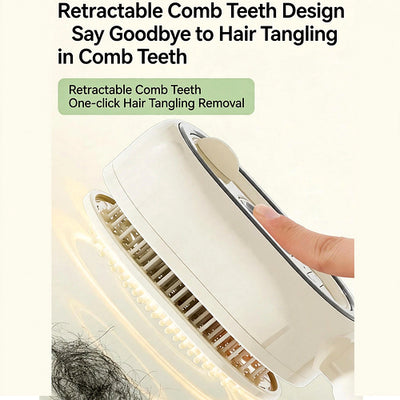 Steam Brush | Rechargeable Detangling Tool with Oil